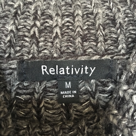 Grey Turtleneck Sweater - Picture 2 of 2